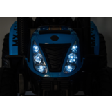 Kinder tractor - blauw - 152 x 58 x 53 cm - stevig en duurzaam