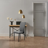 Eetkamerstoelen - grijs - set van 4 - comfortabel design