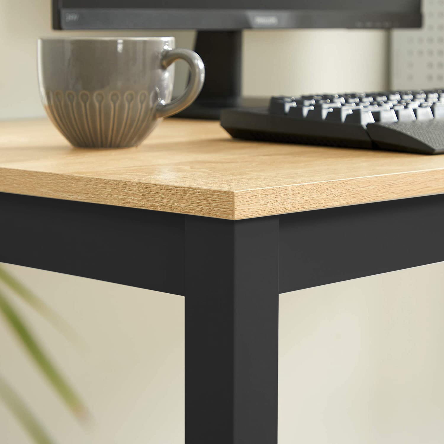 Eiken tafel - hoogwaardig hout - 75 x 120 cm x 60 cm