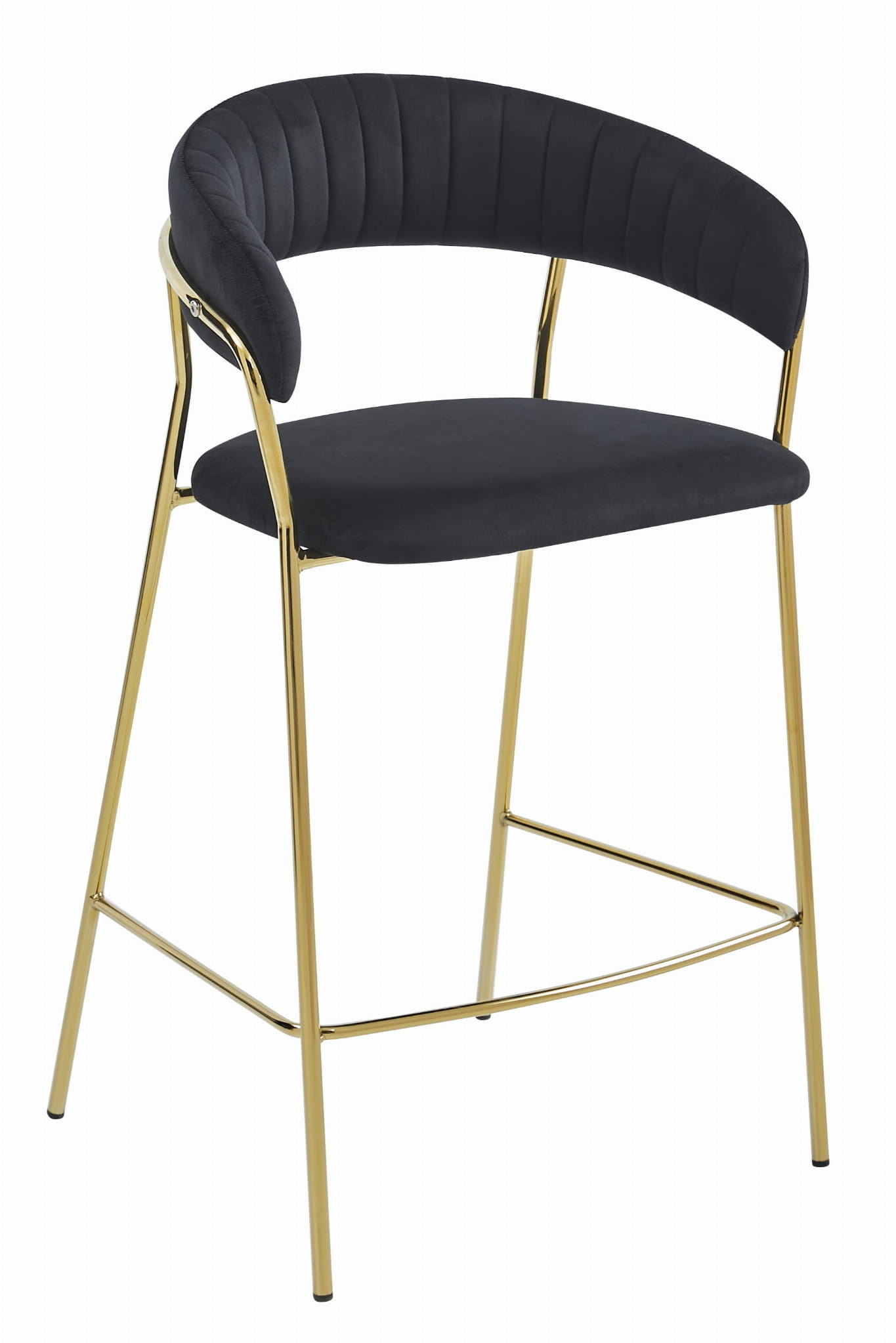Barkruk goud - luxe afwerking - comfortabel - duurzaam