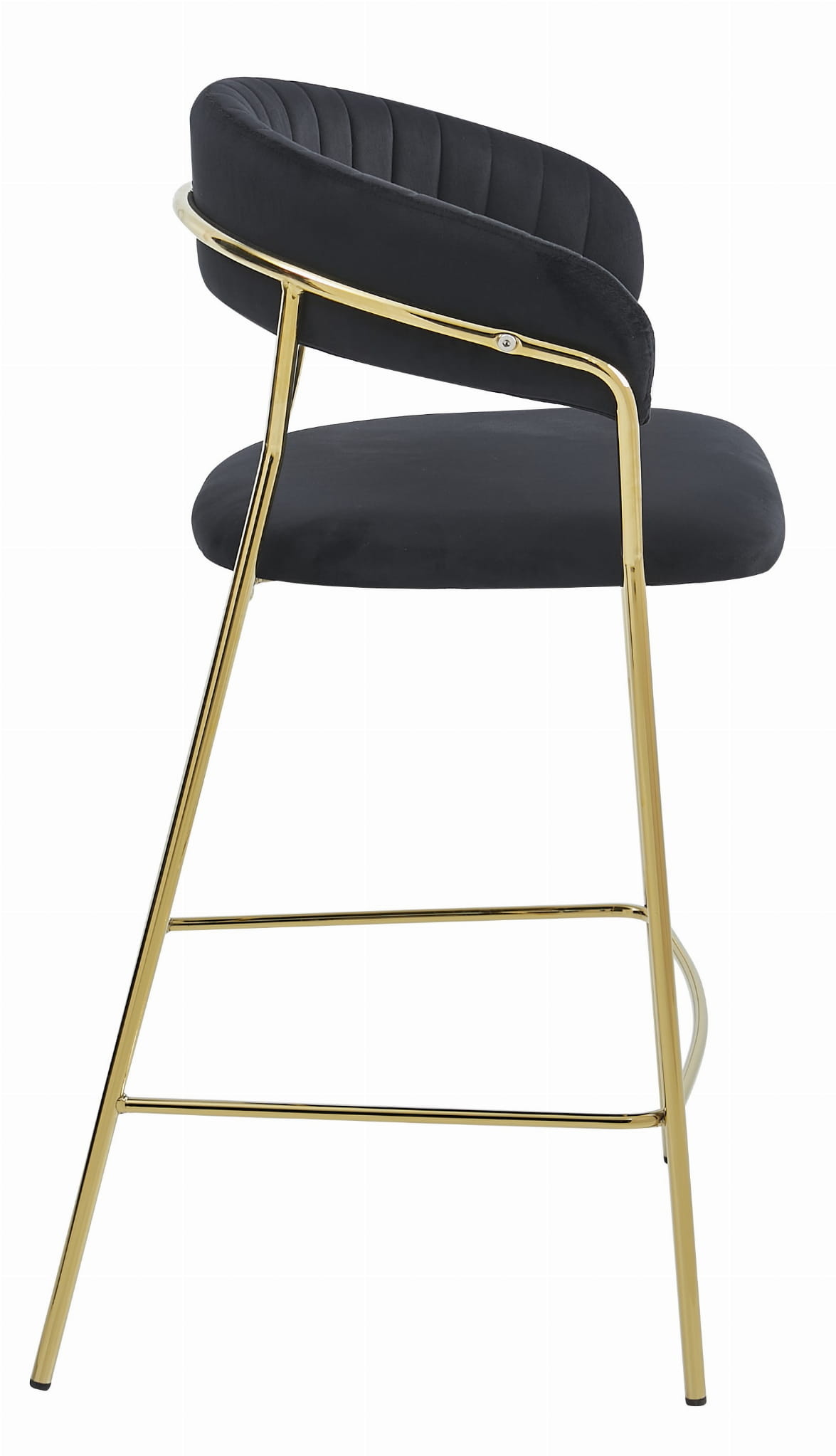 Barkruk goud - luxe afwerking - comfortabel - duurzaam