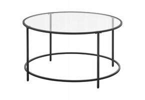 Draadloze tafellamp - zwart - 16.5 x 16.5 x 26 cm - LED