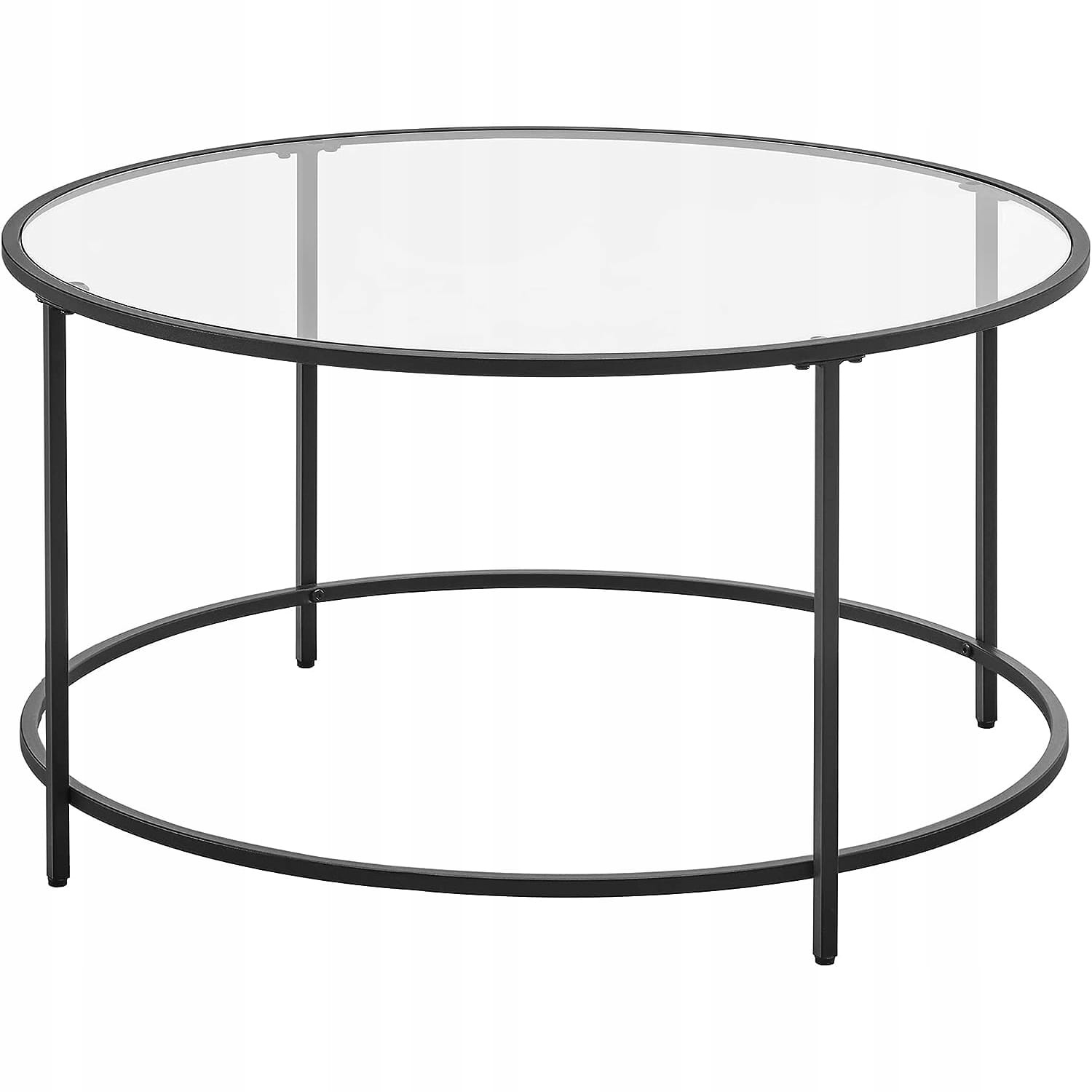 Draadloze tafellamp - zwart - 16.5 x 16.5 x 26 cm - LED