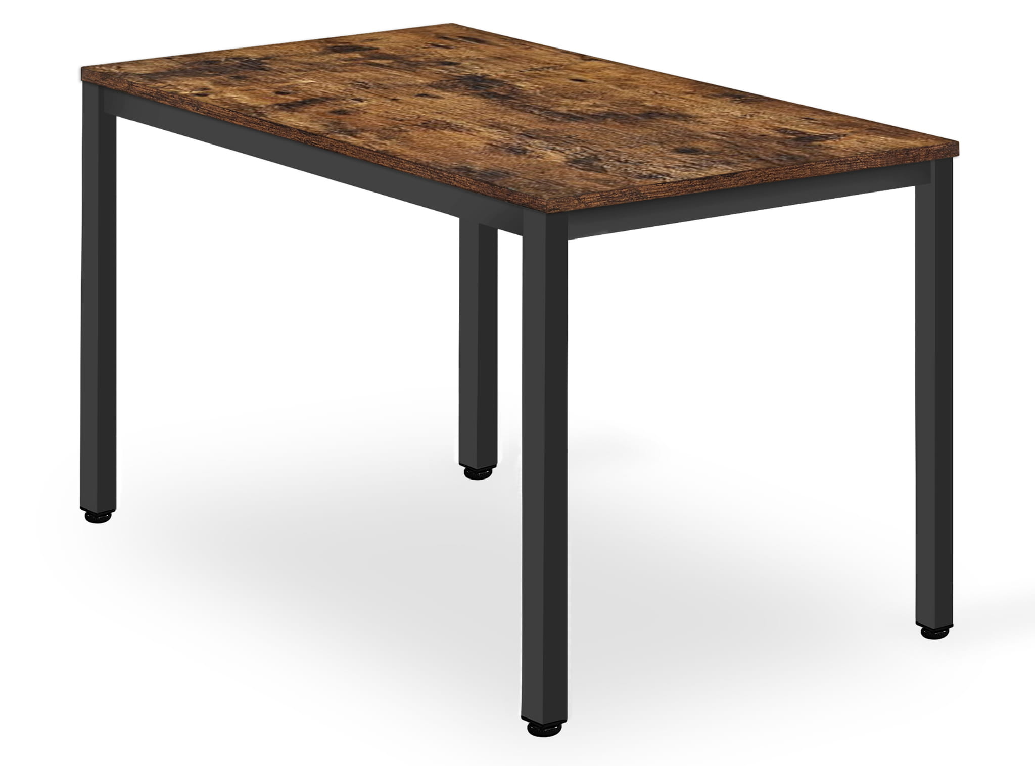 Eettafel eiken - Tessa - 120x60 cm - zwarte poten