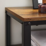 Houten tv meubel - rustiek bruin - 140x40x52 cm