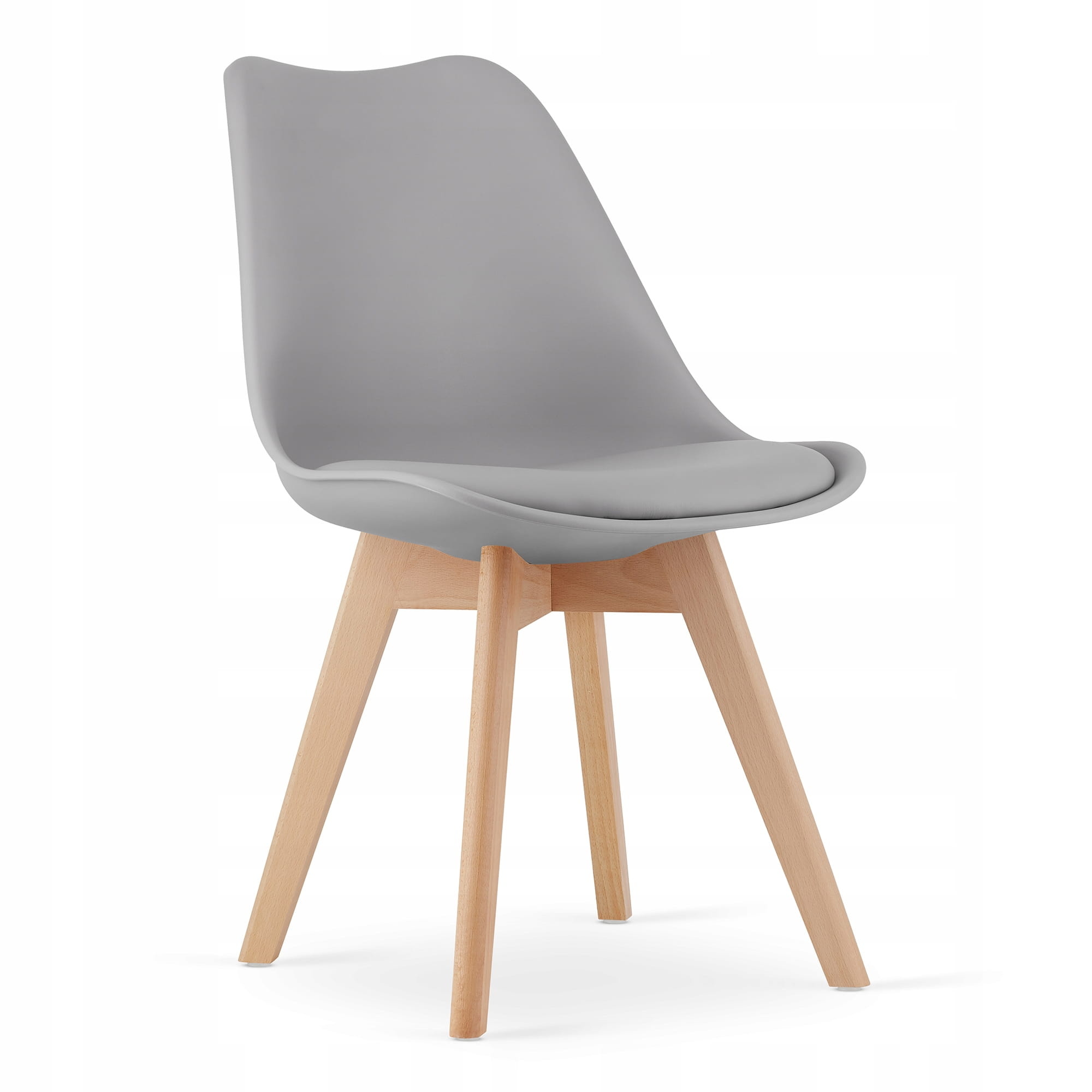 Eettafel en stoelen - 5-delig - Eiken Sonoma - grijze stoelen