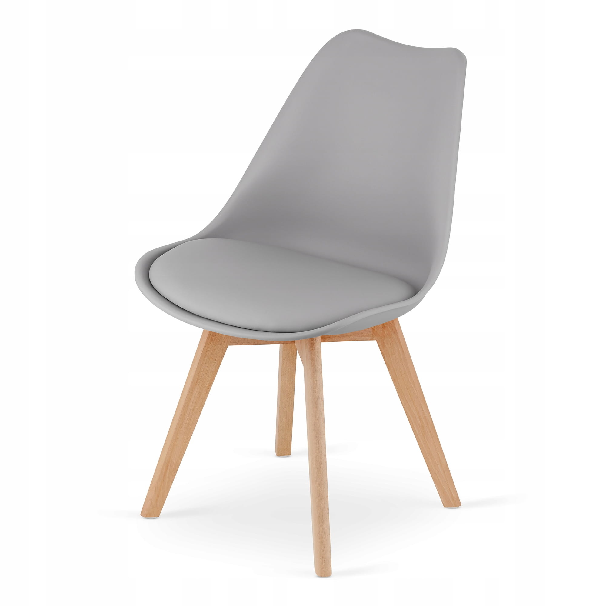 Eettafel en stoelen - 5-delig - Eiken Sonoma - grijze stoelen