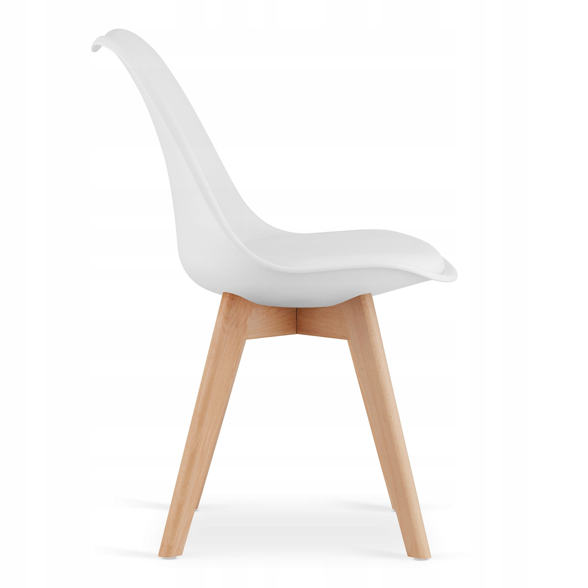 Eettafel en stoelen - 4 stuks - sonoma eiken - 80x80 cm