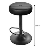 Barkrukken - 2 stuks - draaibaar - verstelbare zithoogte