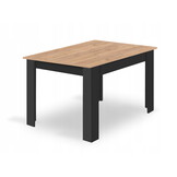 Eettafel en stoelen - 4 stuks - 120x80 cm tafel - zelf te monteren