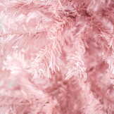 Roze kerstboom - 120 cm hoog - PVC materiaal - inclusief standaard