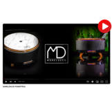 Aroma diffuser - modern design - ultrasound - aromatherapie functie