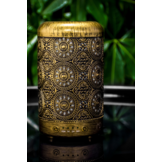 Luchtbevochtiger woonkamer - antiek goud - φ9 x 16 cm - 100 ml