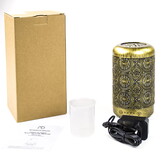 Luchtbevochtiger woonkamer - antiek goud - φ9 x 16 cm - 100 ml