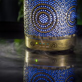 Luchtbevochtiger - antiek goud - φ9 x 15 cm - 100 ml