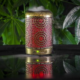 Luchtbevochtiger - antiek goud - φ9 x 15 cm - 100 ml