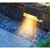 Solar tuinverlichting - 12 stuks - zwart - IP44 waterdicht - automatisch bij duisternis