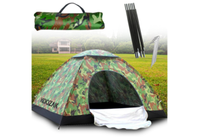 Tent 3 personen - camouflage - waterdicht - snel opzetbaar