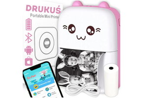 Mini printer - Bluetooth - 210 DPI - 11x8x4 cm