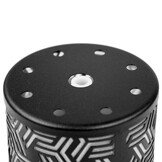 Luchtbevochtiger woonkamer - zwart hout - 16 x 9 cm - aromatherapie