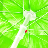 Strand parasol - UV-bescherming - opvouwbaar - inclusief anker