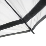 Visparaplu 3 meter - waterdicht - UV-bescherming - omvormbaar tot tent