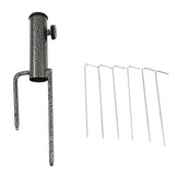 Visparaplu 3 meter - waterdicht - UV-bescherming - omvormbaar tot tent