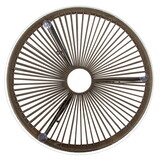 Bijzettafel buiten - Acapulco - 50cm diameter - gehard glas