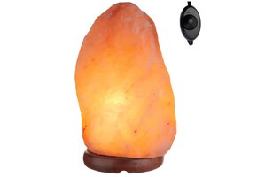 Himalaya zoutlamp - 9-12 kg - 25-33 cm hoog - instelbare lichtintensiteit