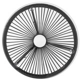 Tuintafeltje - zwart - technorattan - 50 x 49 cm