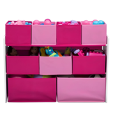 Speelgoedkast - maximale opbergruimte - educatieve rol - lage planken