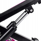 Stepper - zwart/roze - 100 kg belasting - 32 x 30 x 35 cm