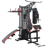 Krachtstation - 195x220x215 cm - 7 werkstations - max.150 kg