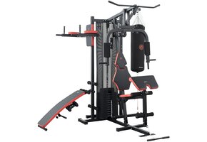 Krachtstation - 195x220x215 cm - 7 werkstations - max.150 kg