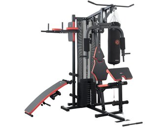 Krachtstation - 195x220x215 cm - 7 werkstations - max.150 kg