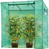 Tunnelkas - 200x77x150-168 cm - PE en PP materiaal - 2 ramen