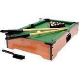 Mini pooltafel - compact formaat - incl. accessoires - robuust