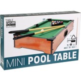 Mini pooltafel - compact formaat - incl. accessoires - robuust