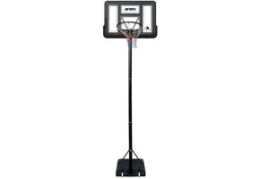 Basketbalstandaard - verstelbaar 1,35-3,05m - 45cm ring - weerbestendig net