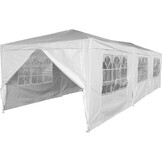 Partytent - 300x900x255 cm - PE dak - gepoedercoat staal