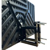 Basketbalbord - verstelbaar - weerbestendig - inclusief beugel