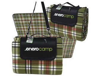 Picknickkleed waterdicht - aluminium coating - 250 x 120 cm - opvouwbaar