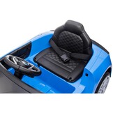 Elektrische kinderauto - blauw - 107 x 58 x 48 cm - muziekspeler