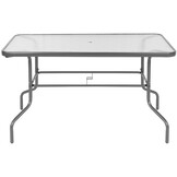 Tuinset - grijs - textilene - opvouwbaar