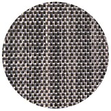 Ligbed tuin - grijs - 175x52/65cm - inklapbaar - met tafel en krantenhouder