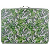Inklapbare campingtafel - jungle patroon - 80x60x70 cm - incl. 2 stoelen