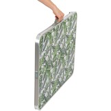 Inklapbare campingtafel - jungle patroon - 80x60x70 cm - incl. 2 stoelen