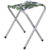Inklapbare campingtafel - jungle patroon - 80x60x70 cm - incl. 2 stoelen