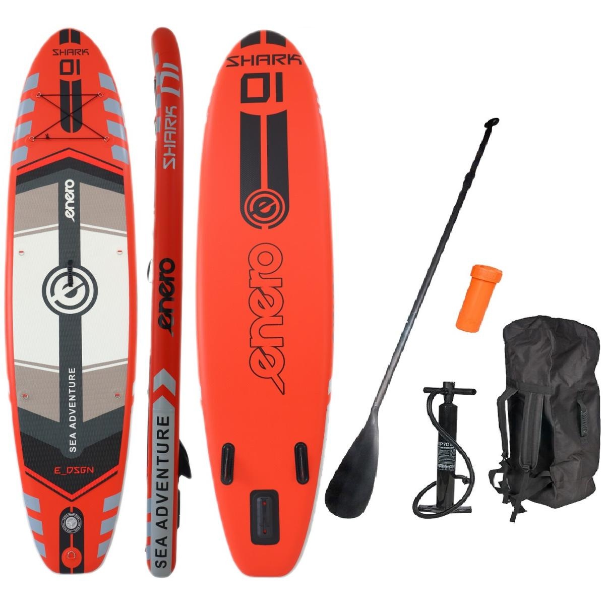 Sup board - 320x76x15 cm - max. 145 kg - verstelbare peddel