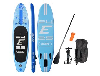 Sup board - blauw - 320x76x15 cm - max. 145 kg